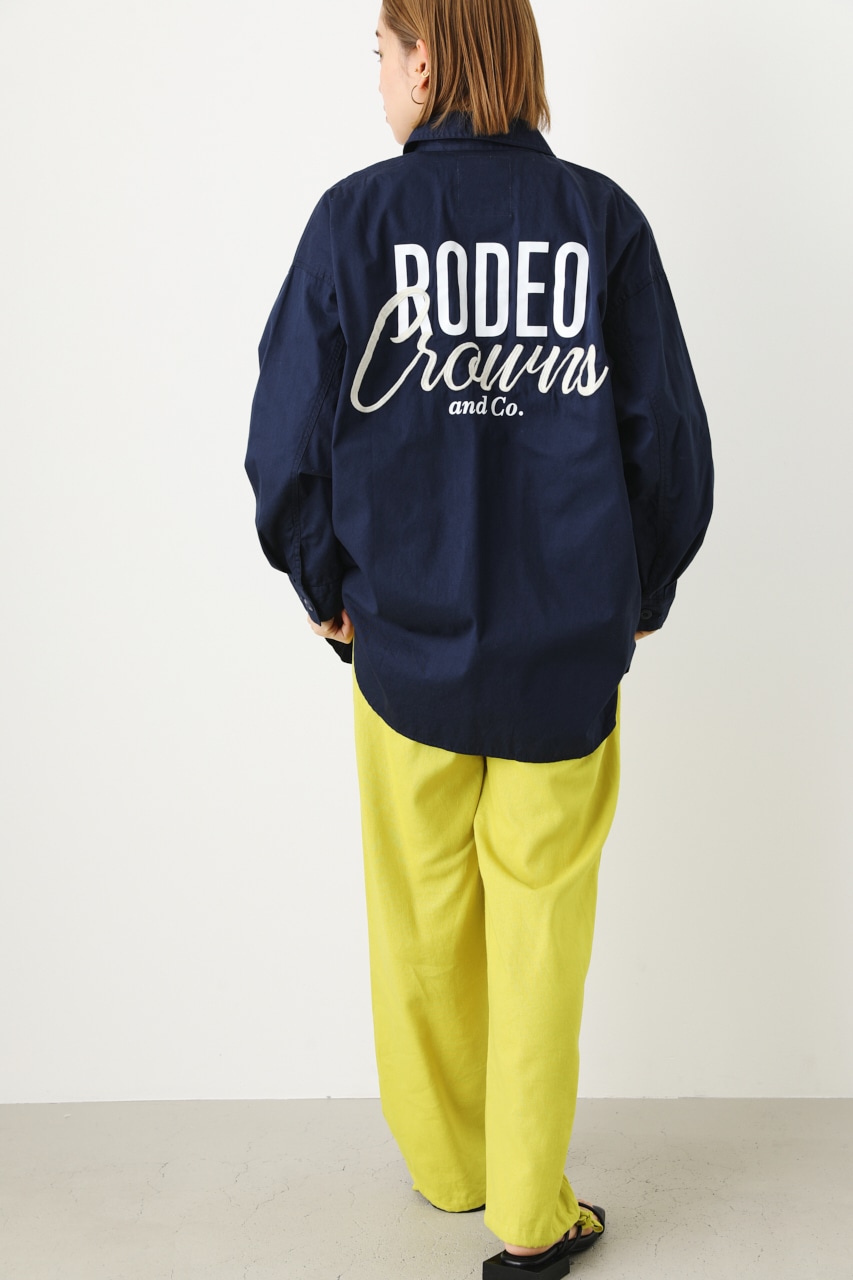 RODEO CROWNS WIDE BOWL | RCSロゴミリタリーシャツ (シャツ・ブラウス