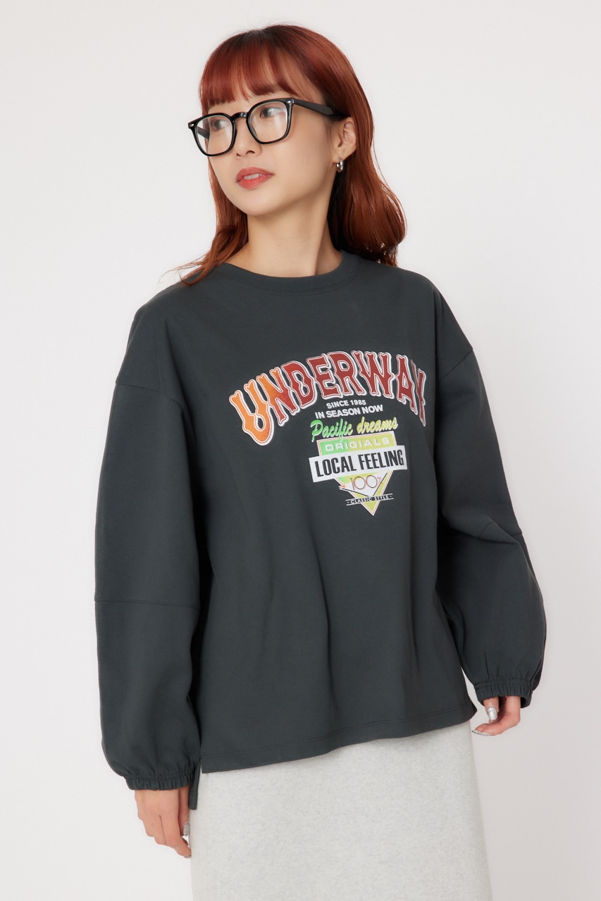 RODEO CROWNS WIDE BOWLのボリュームスリーブアソートL/S Tシャツ