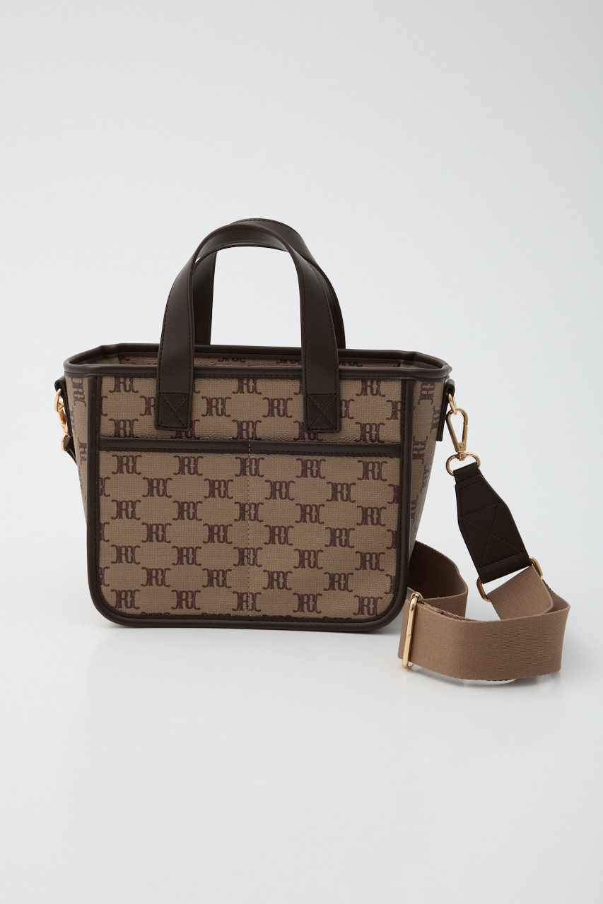 クラシック2WAYトート 柄BRN FREE