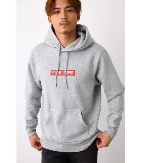 RODEO CROWNS WIDE BOWL | メンズ BIG BOX ロゴパーカー (スウェット  