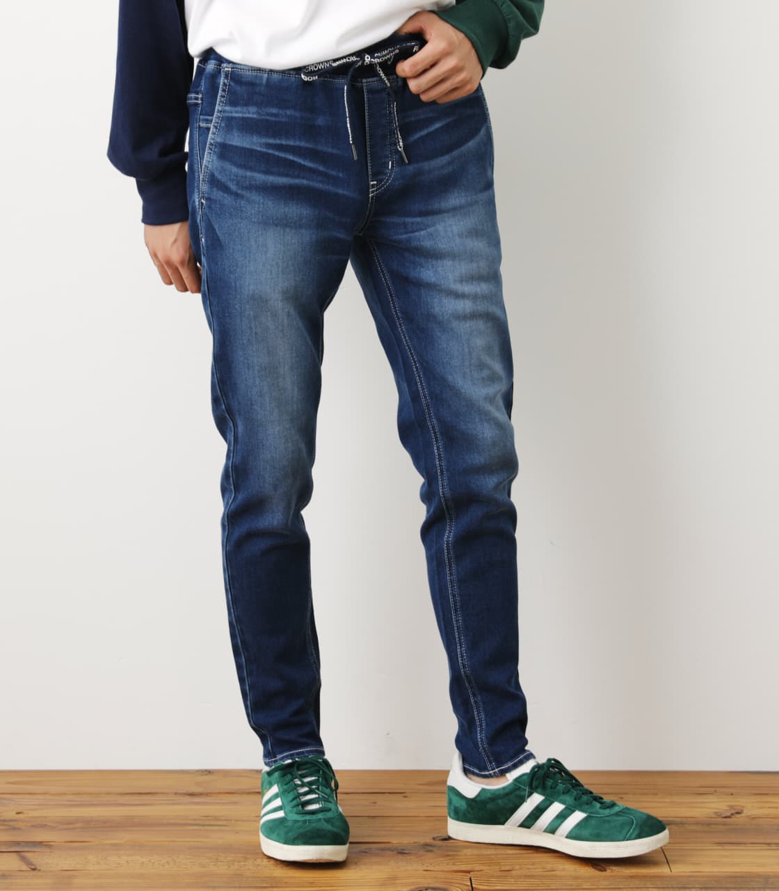 ドビーデニム ジョガー パンツ M Blu ストレート バロックジャパンリミテッド 公式通販サイト Shel Tter Web Store シェルターウェブストア