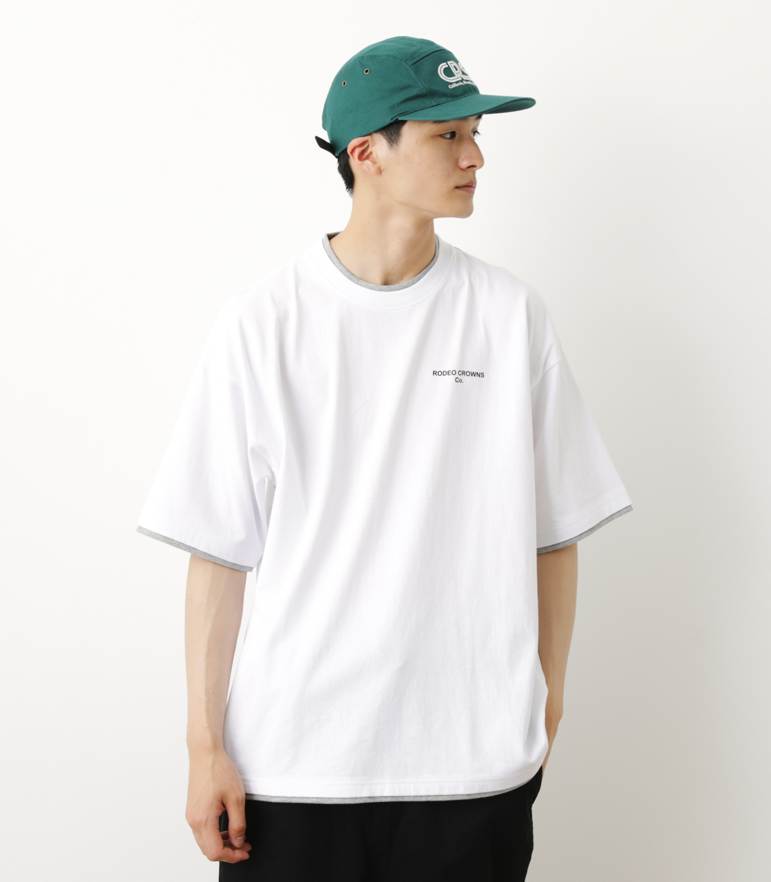 フェイクレイヤードtシャツ M Wht Tシャツ カットソー 半袖 バロックジャパンリミテッド 公式通販サイト Shel Tter Web Store シェルターウェブストア