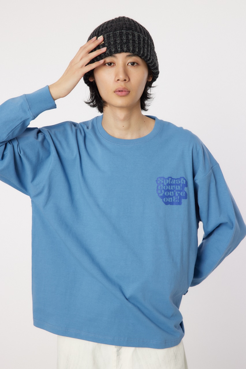 BOWTE バウト 23AW テレコロングスリーブTシャツ / カットソー BOWTE / バウト | 2023AW | TEREKO LONG SLEEVE テレコ ロング