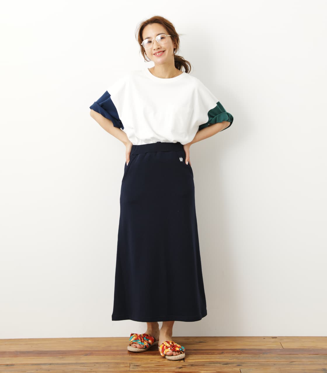 RODEO CROWNS WIDE BOWL | カットマキシスカート (スカート  