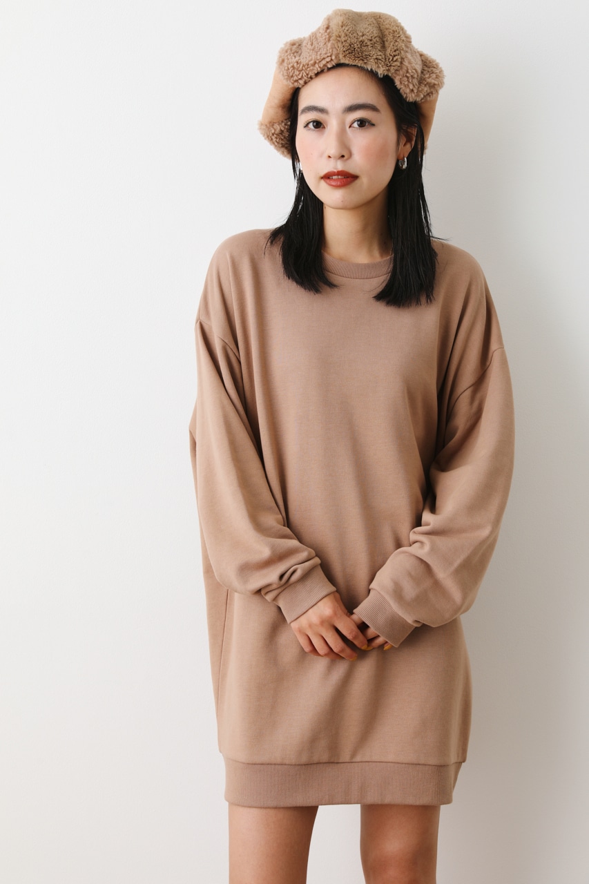 Web Outlet限定 ロゴスウェットワンピース Free Beg ワンピース ミニ ミディアム バロックジャパンリミテッド 公式通販サイト Shel Tter Web Store シェルターウェブストア