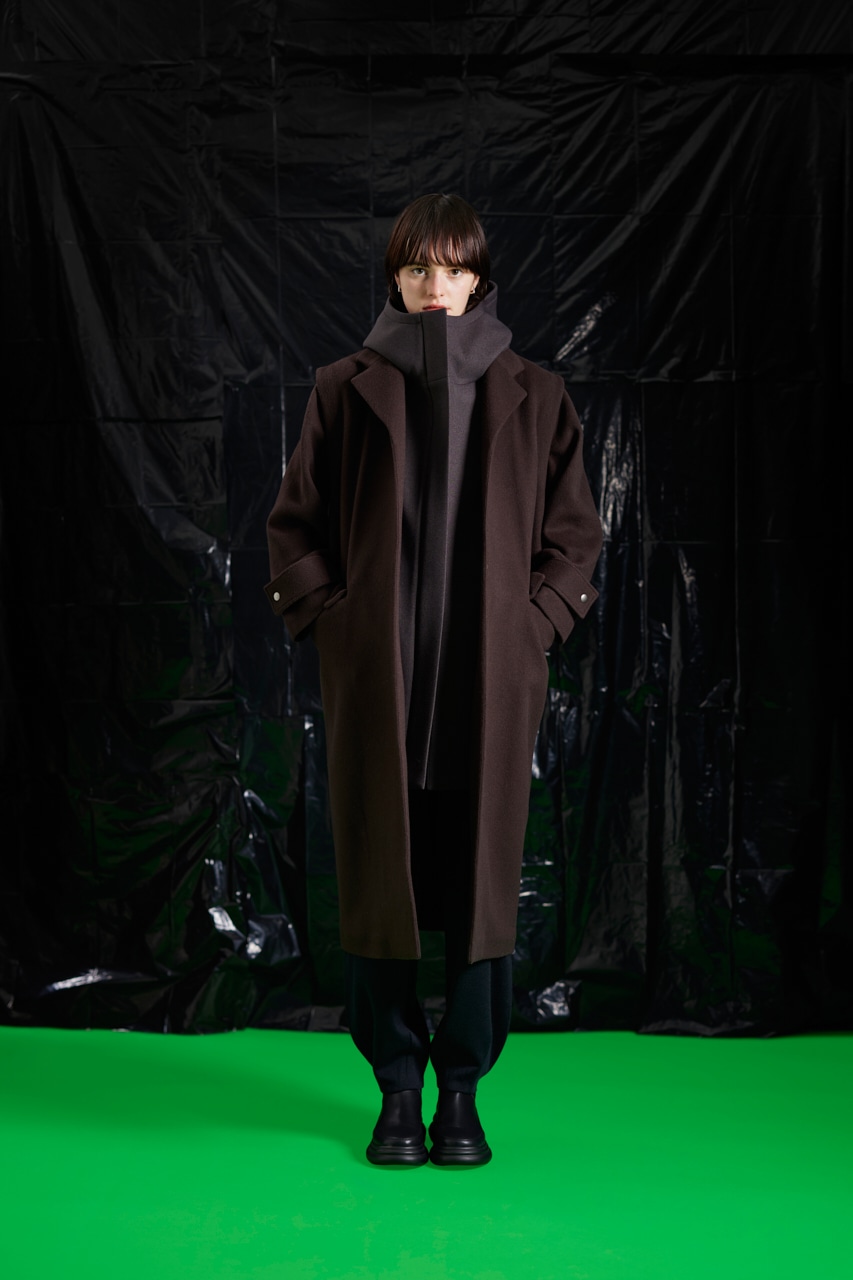 【予約】Arrange luxury coat set BRN FREE