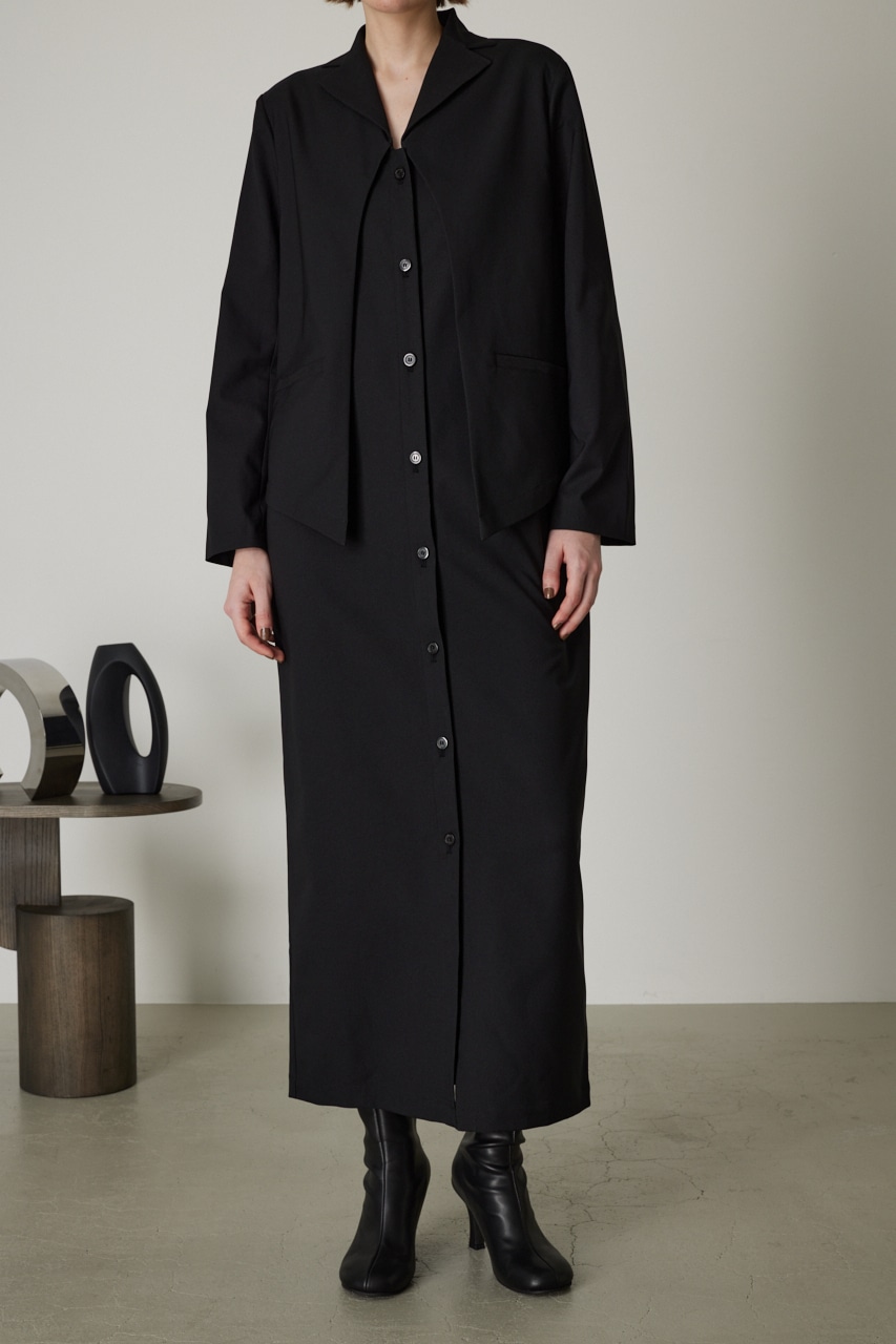 9/6- order start Tailcoat design dress BLK 38