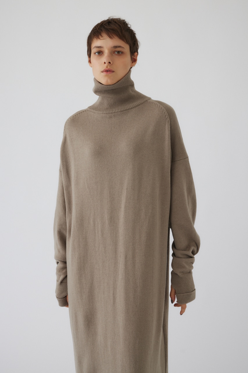 Covered knit OP GREIGE 38