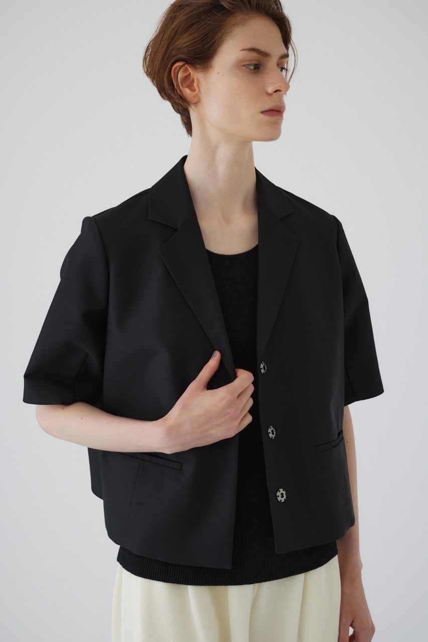 7/3- order start Lapel collar short JK BLK FREE