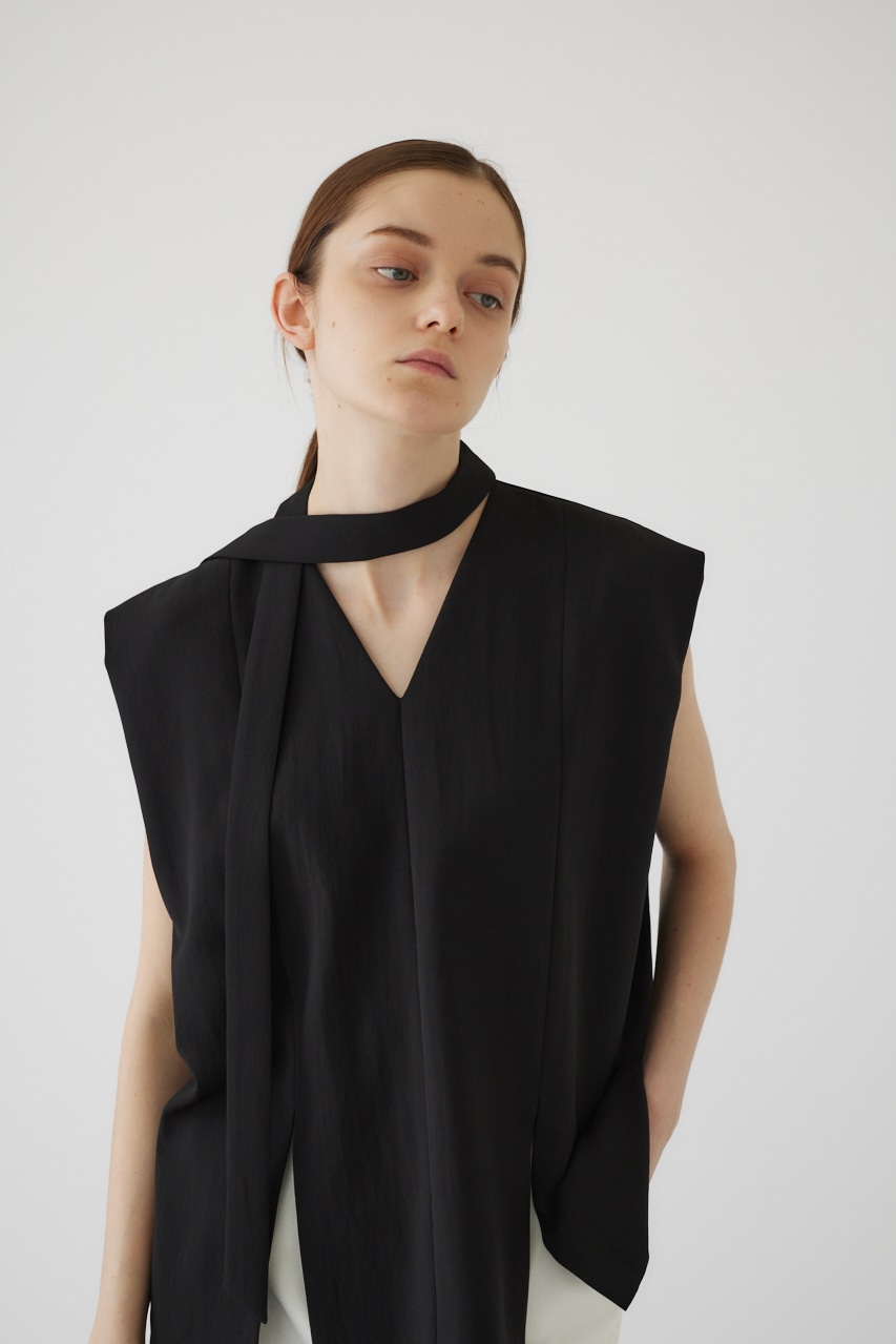 5/1- order start Square silhouette tie tops BLK FREE