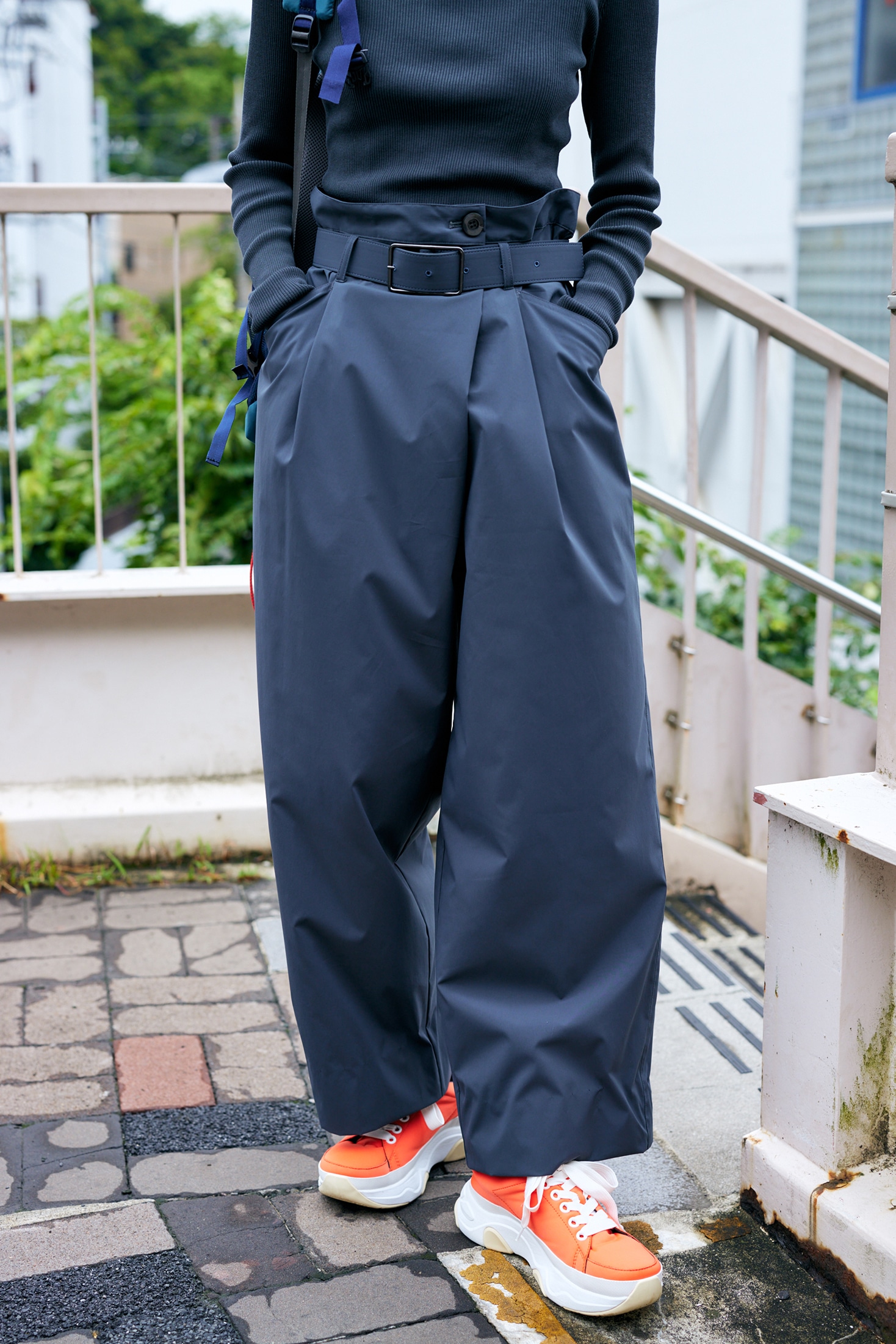 trousers｜M｜D/GRY｜trousers｜någonstans official online store 