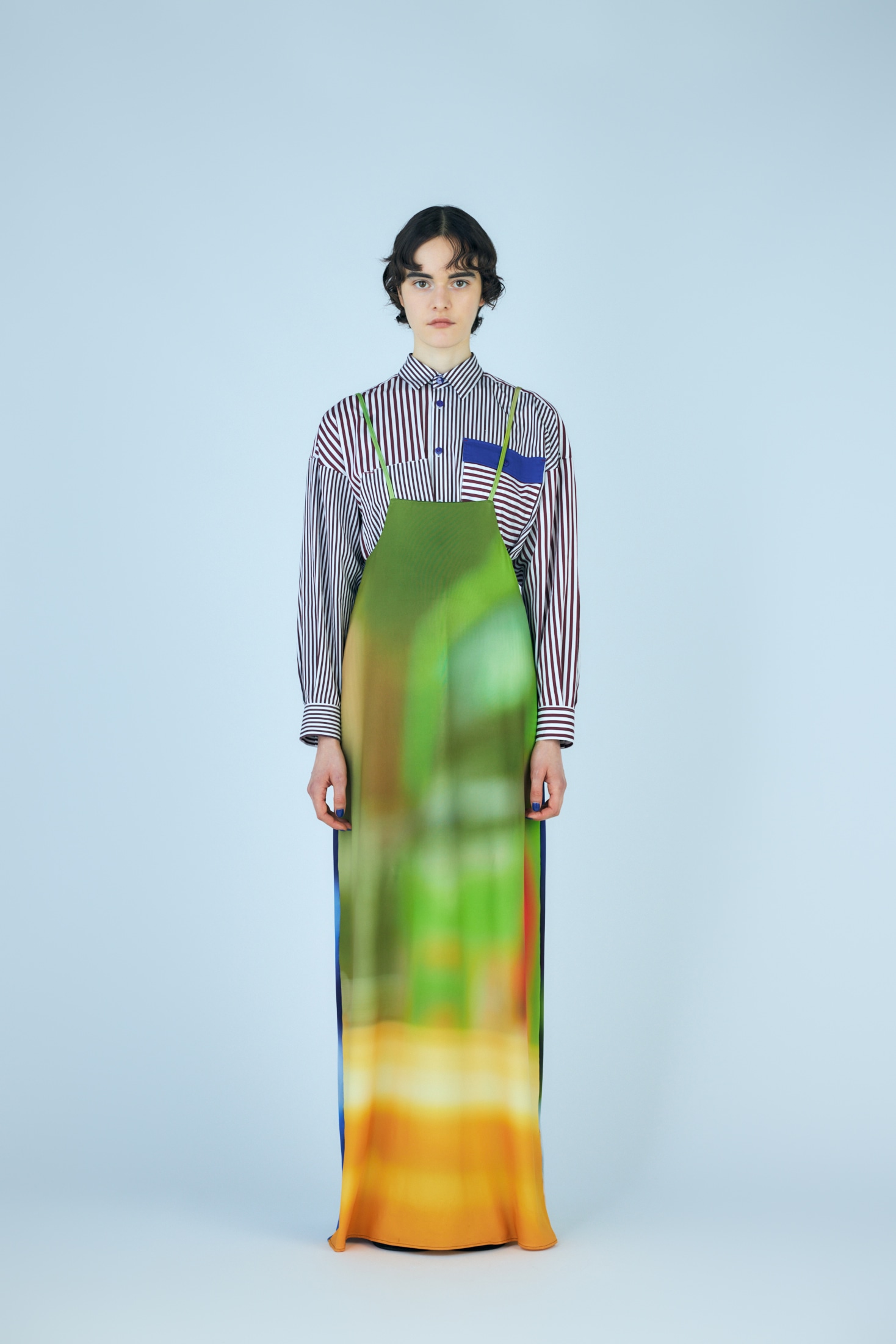 foggy city dress｜S｜Paprika｜dress｜någonstans official online  