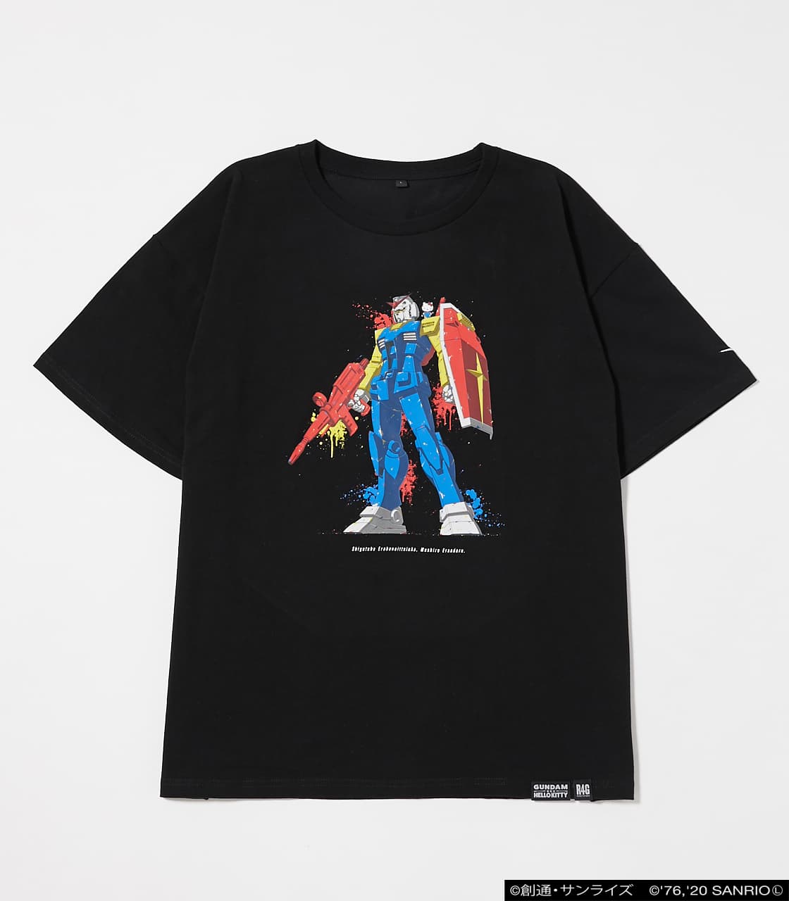 ガンダム ハローキティ ハローキティのdiyペイントガンダムt M Blk Tシャツ カットソー 半袖 バロックジャパンリミテッド 公式通販サイト Shel Tter Web Store シェルターウェブストア