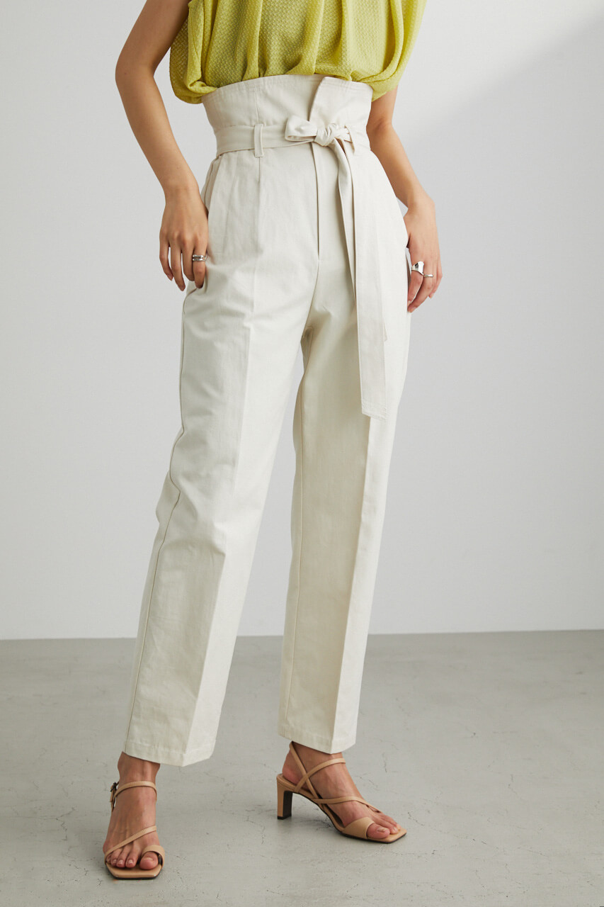 ウエストフォルドハイウエストパンツ M L Beg パンツ バロックジャパンリミテッド 公式通販サイト Shel Tter Web Store シェルターウェブストア