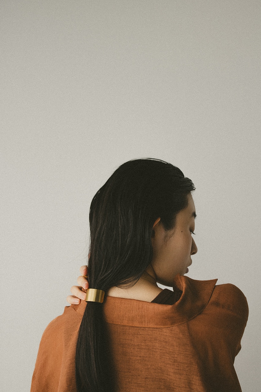 カーブスクエアヘアゴム GLD FREE