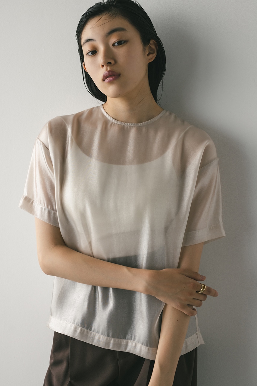 トップス RxYxO XT4316F フレッシュフェザーねじりクロップドトップ