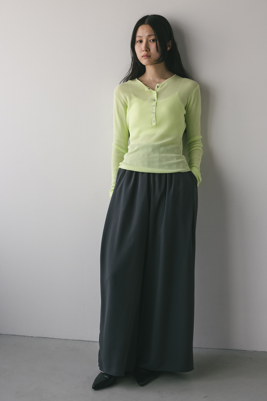 リラックスイージーパンツ GRY S