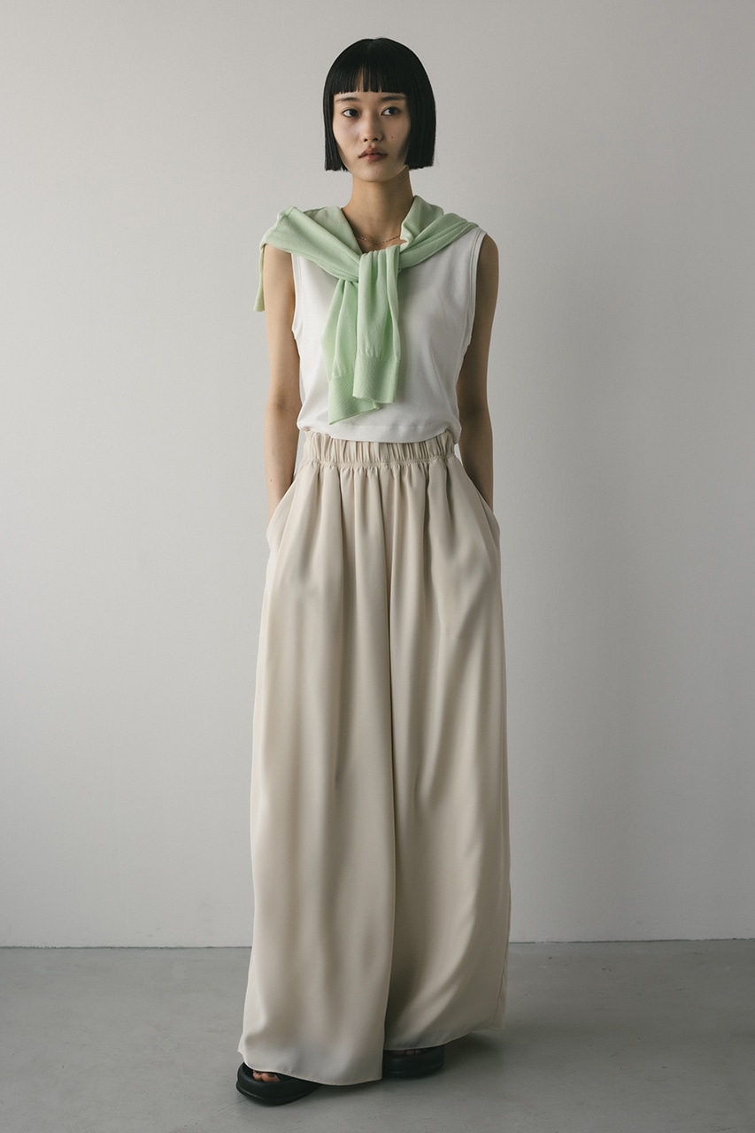 リラックスイージーパンツ IVOY M