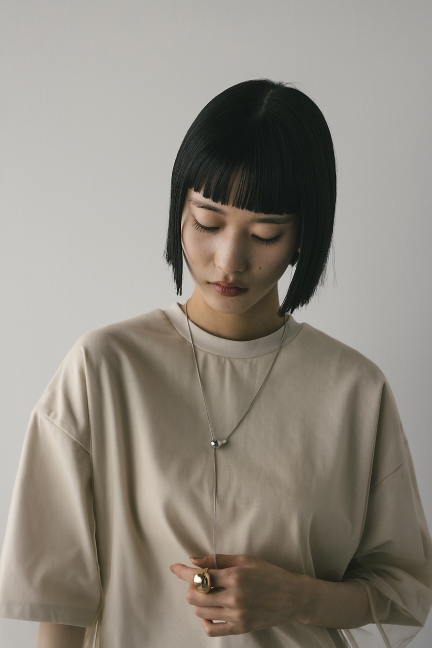 スネイクチェーンスライドネックレス SLV FREE