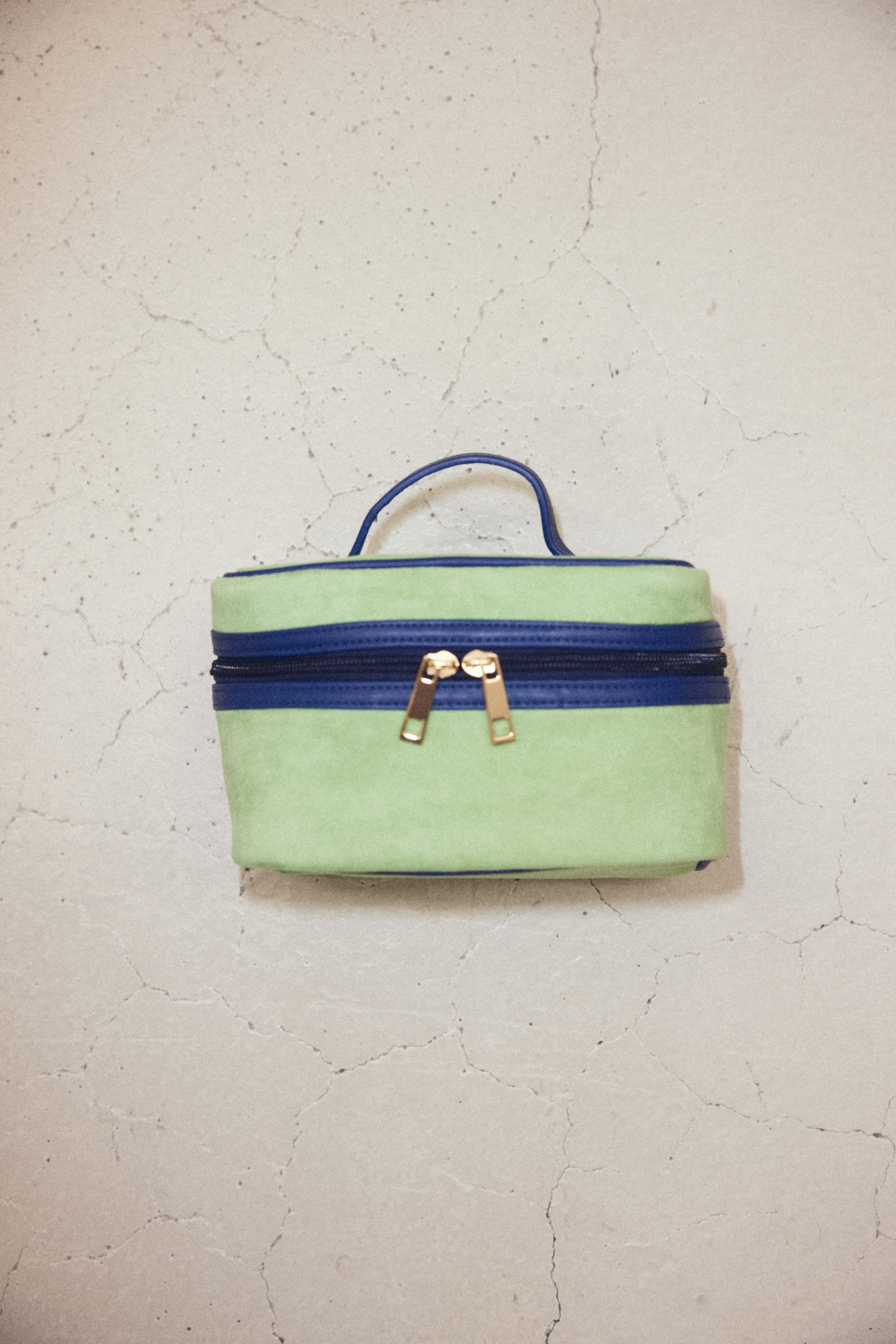 F/SUEDE VANITY BAG(GRN) GRN FREE