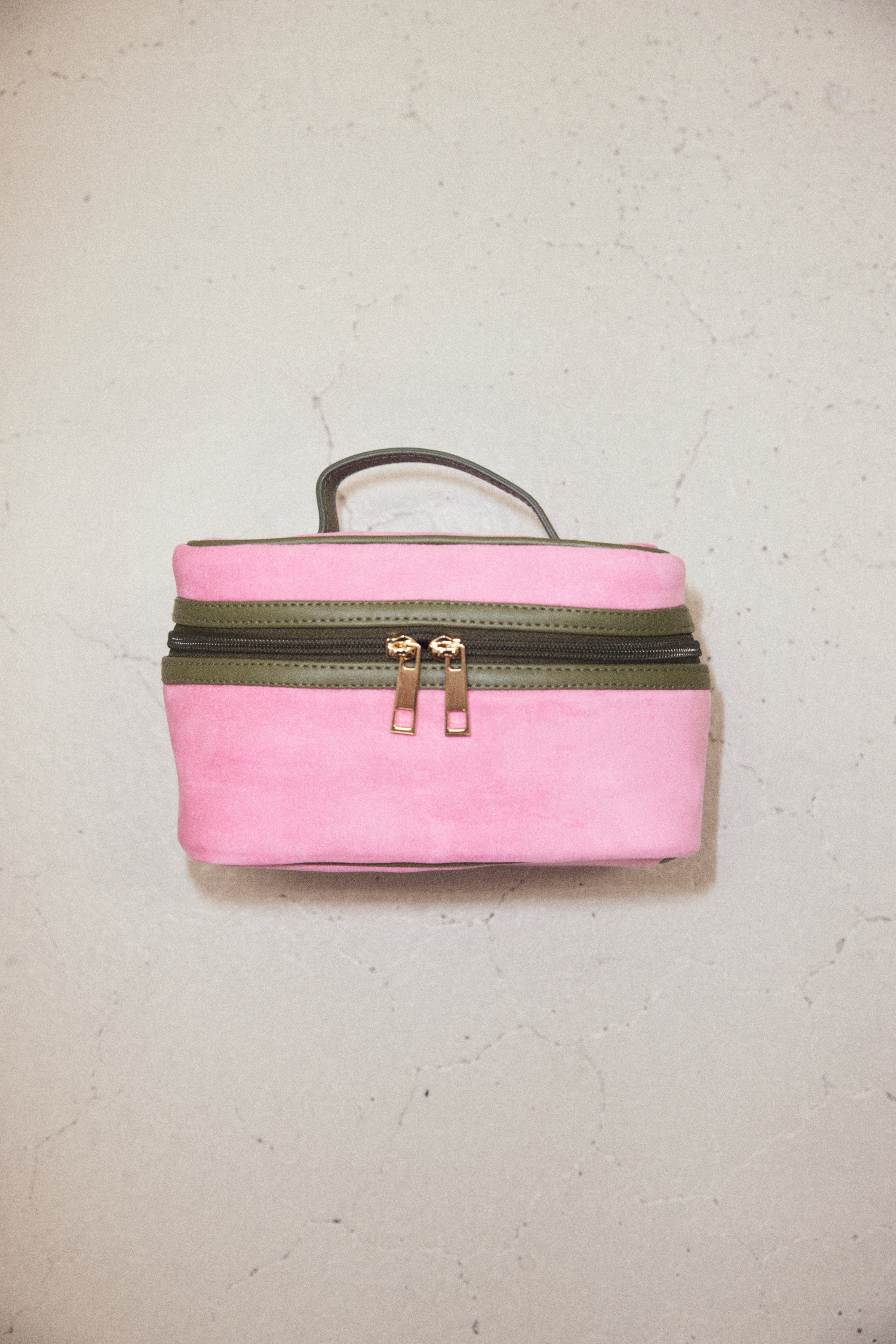 F/SUEDE VANITY BAG(PNK) PNK FREE