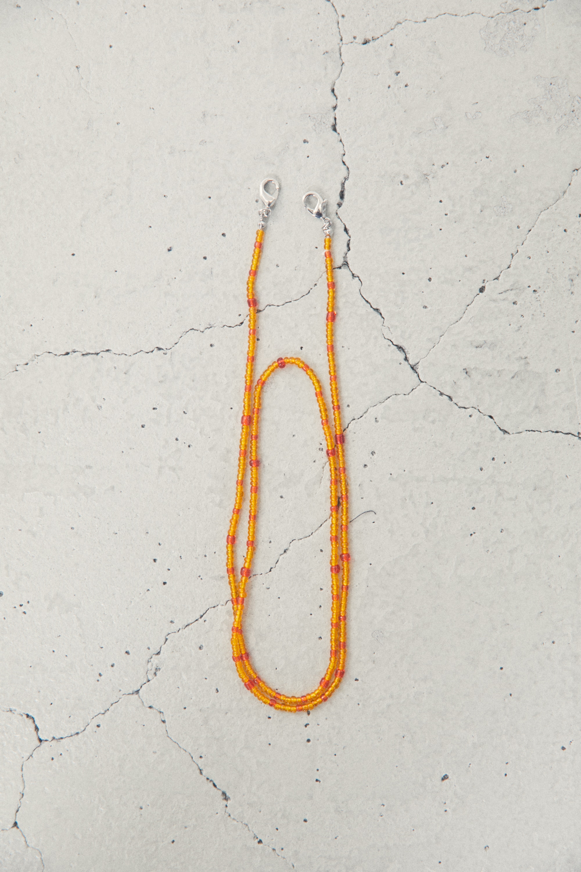 2WAY BEADS MASH STRAP（ORG） ORG FREE