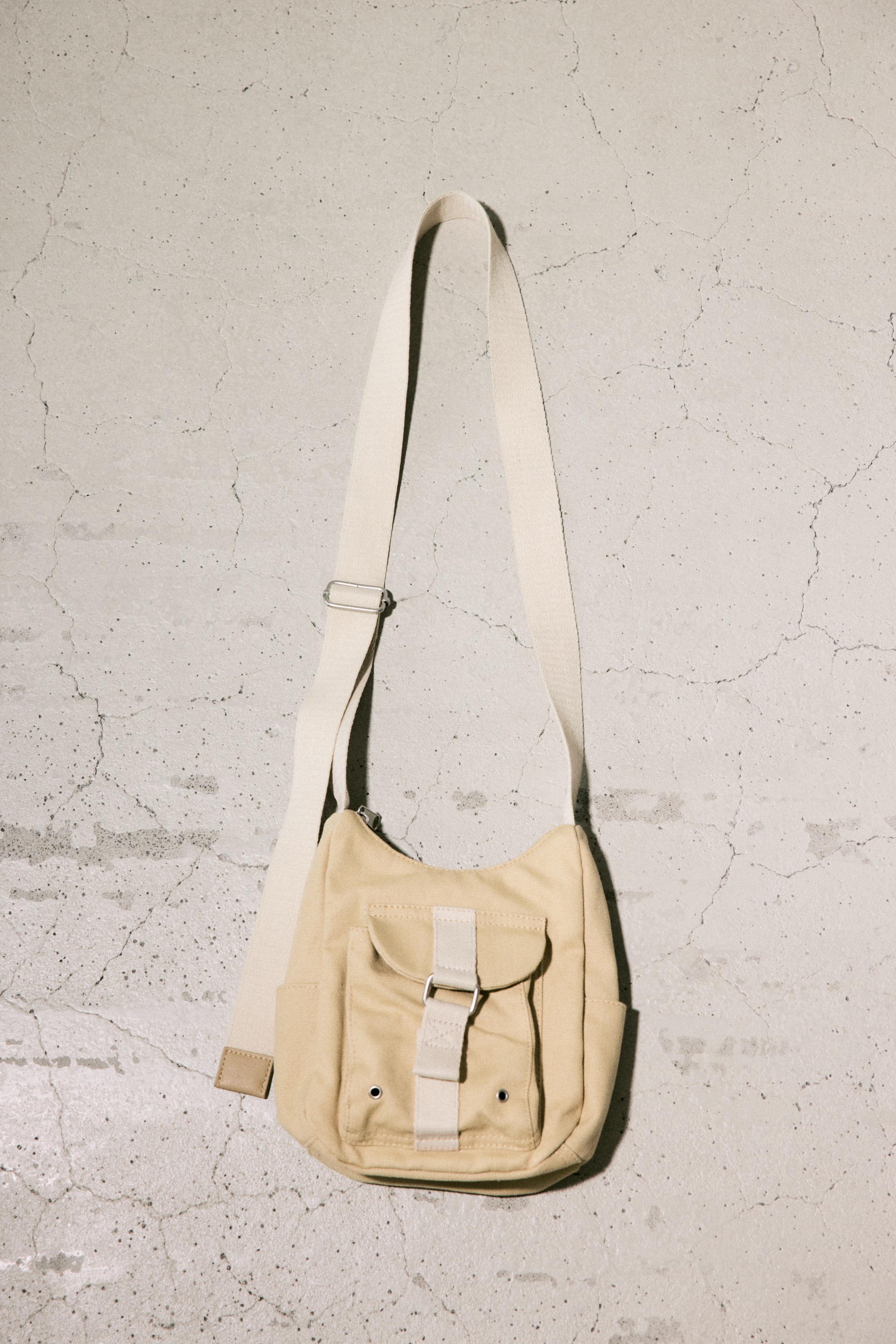 COTTON MILITARY POCHETTE（BEG） BEG FREE