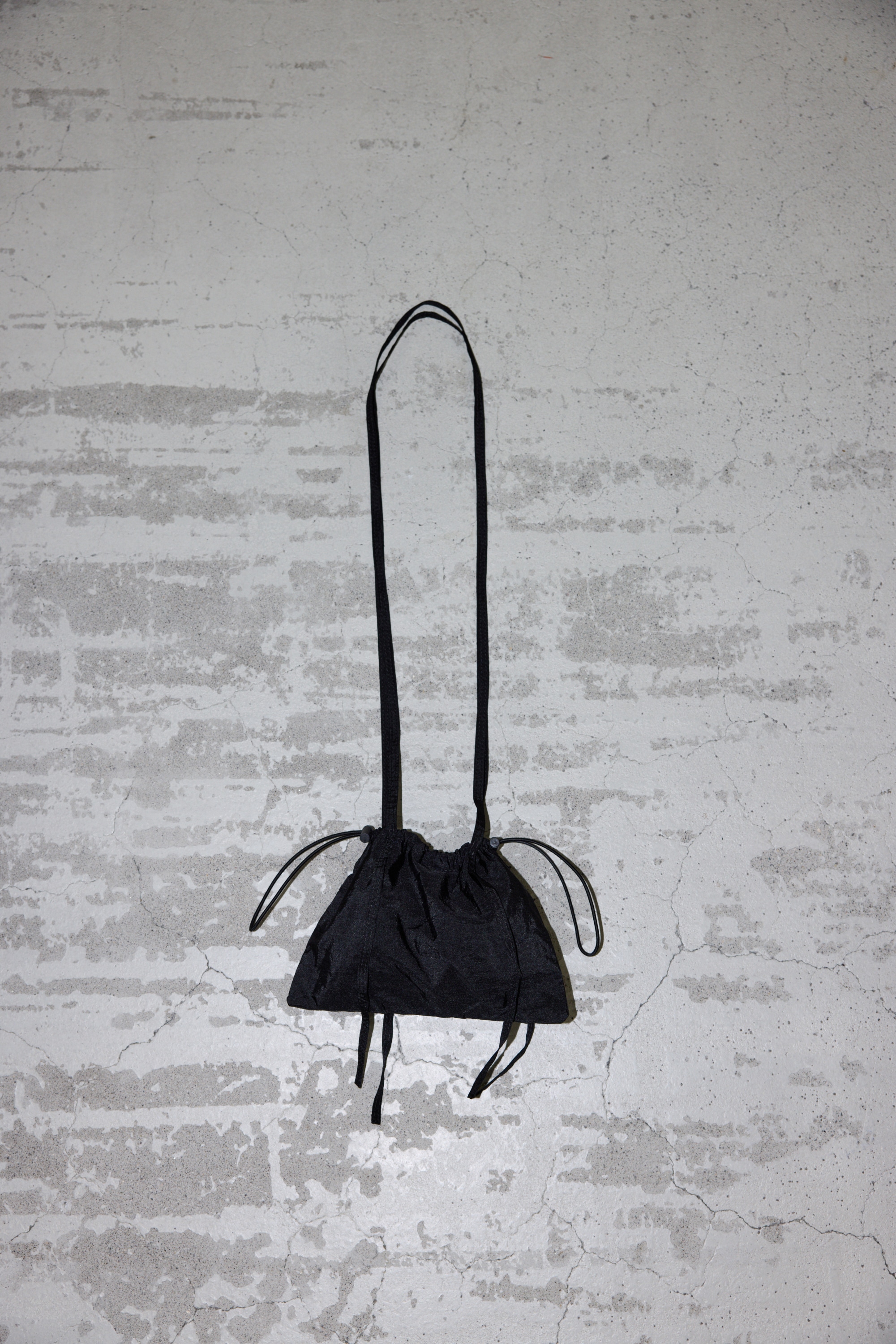 NYLON STRING PURSE（BLK） BLK FREE