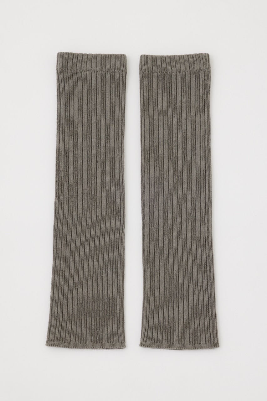 ANSPINNENアンスピネン　レッグウォーマーカシミヤ　チャコール ANSPINNENアンスピネン レッグウォーマーカシミヤ チャコール