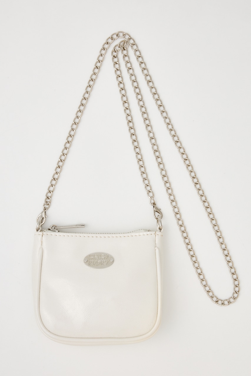 SEIRA×LAGUA PLATE POUCH（WHT） WHT FREE