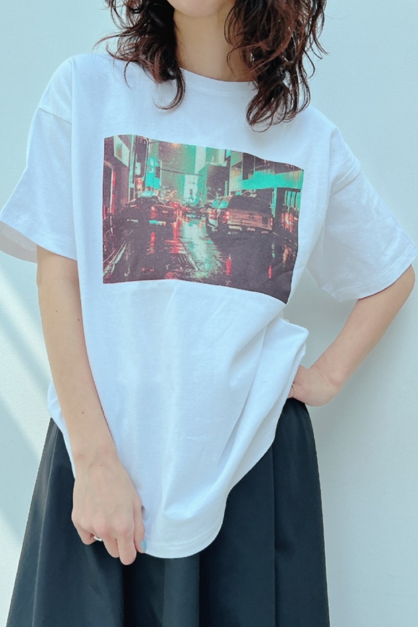 y/m オーバーサイズフォトプリントTシャツ (Tシャツ・カットソー(半袖) |SHEL'TTER WEBSTORE