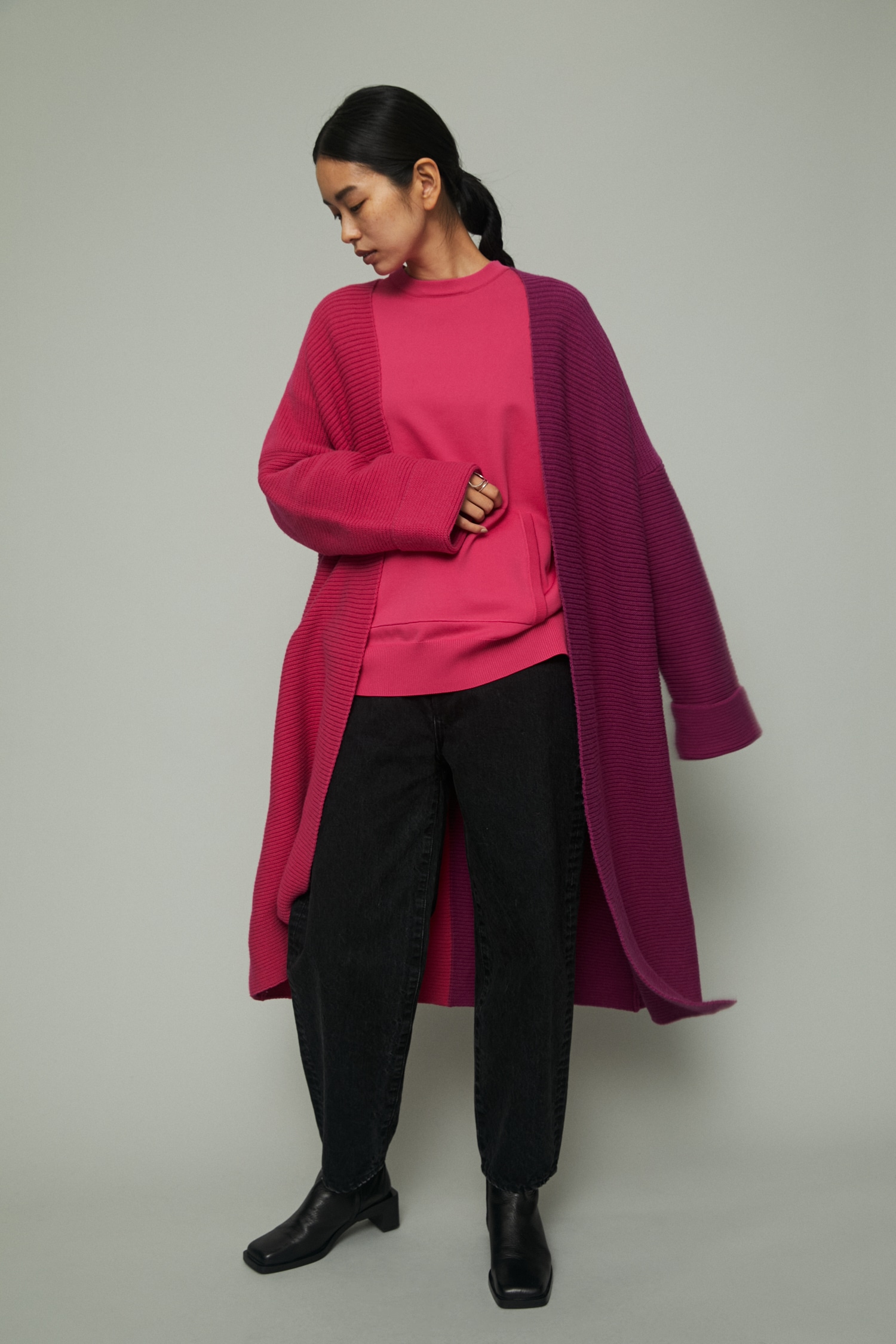 HeRIN.CYE | Color block haori (カーディガン ) |SHEL'TTER WEBSTORE