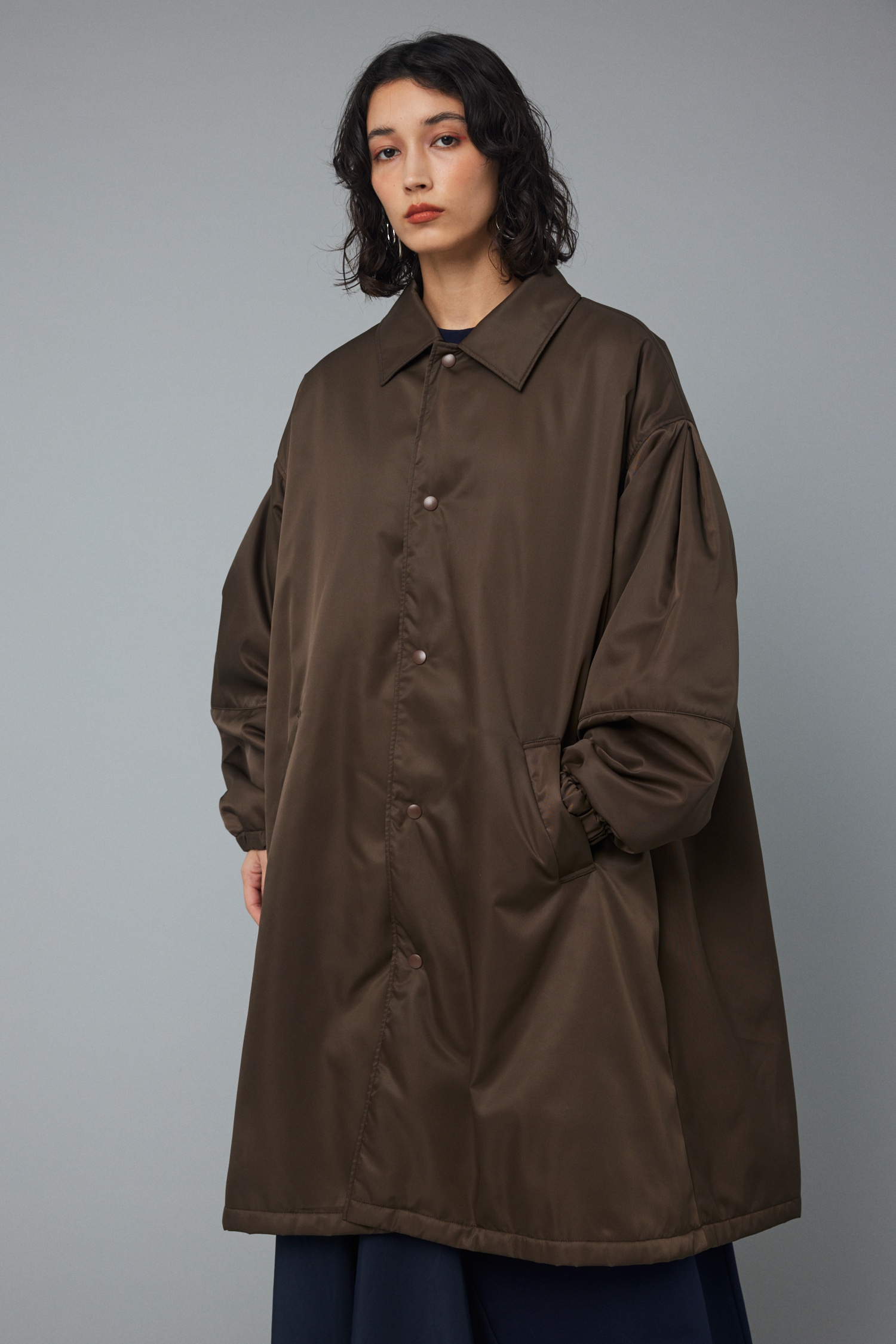 HeRIN.CYE A-line batting coat 新品未使用