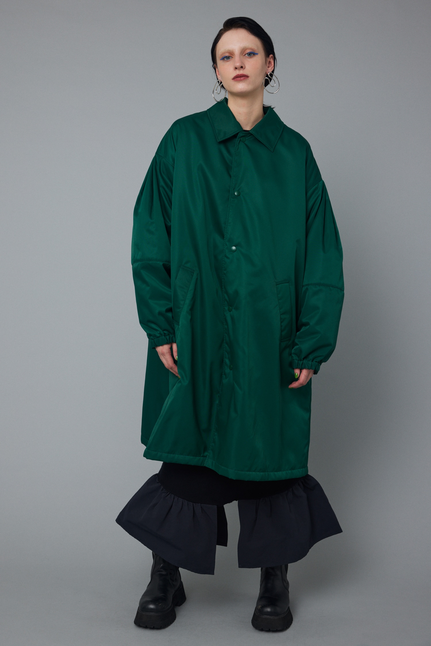 HeRIN.CYE A-line batting coat 新品未使用