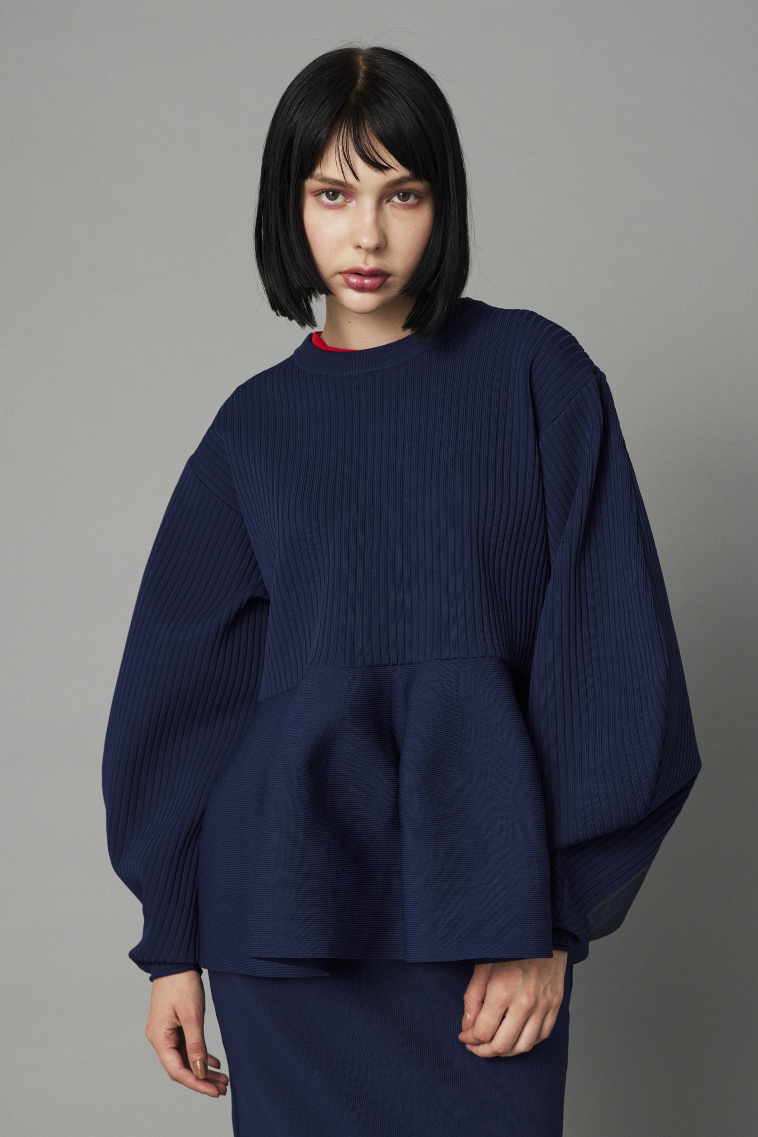 HeRIN.CYE | Patch knit tops (ニット ) |SHEL