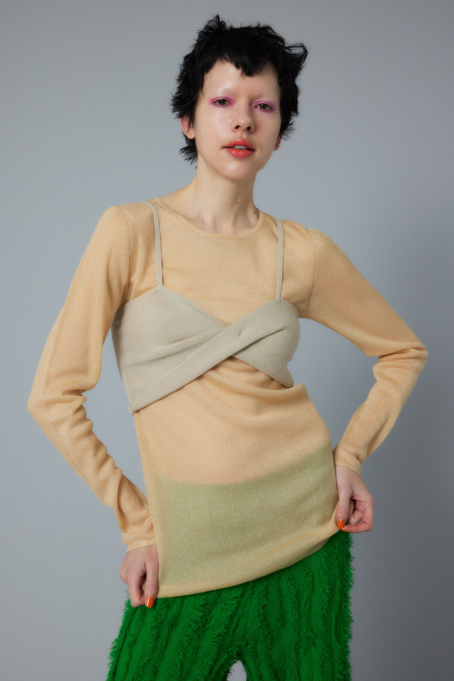 Layerd knit tops BEG FREE