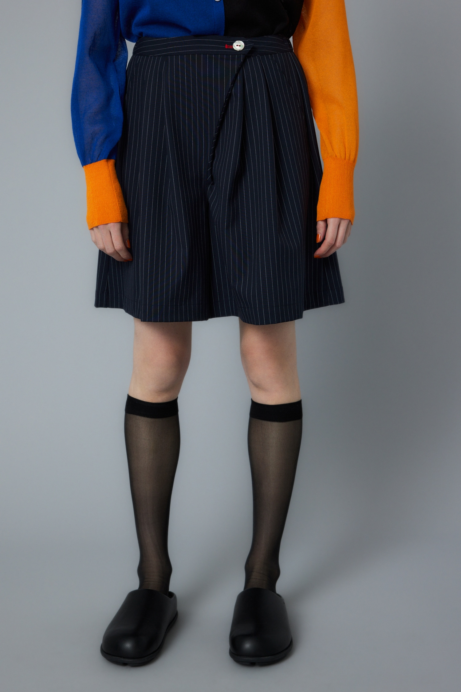 Short pants 柄NVY 38