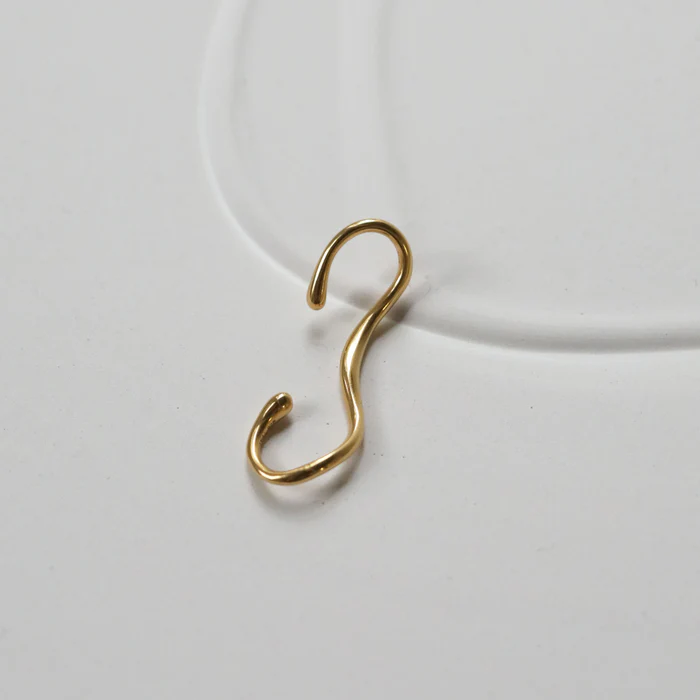 TEN_fluent ear cuff GD GLD FREE