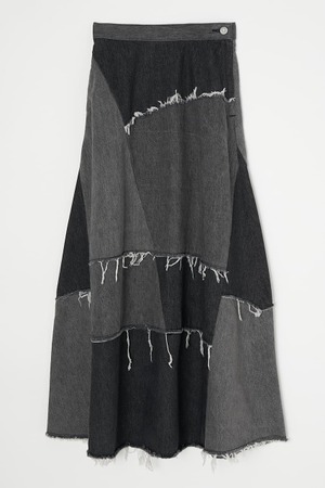 panel long flareスカート