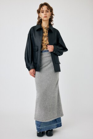MOUSSY | F／LEATHER BIG ジャケット (ジャケット ) |SHEL