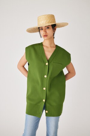 M_ | KNIT ベスト (ニット ) |SHEL