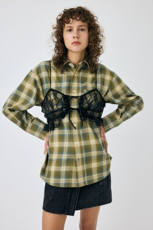 LACY BUSTIER レイヤードシャツ
