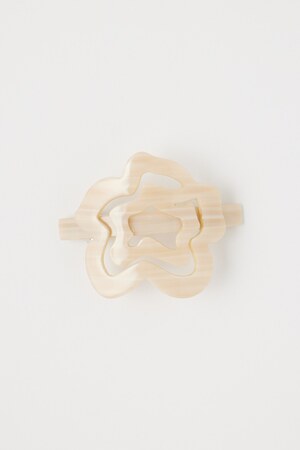 MARBLE FLOWER バレッタ