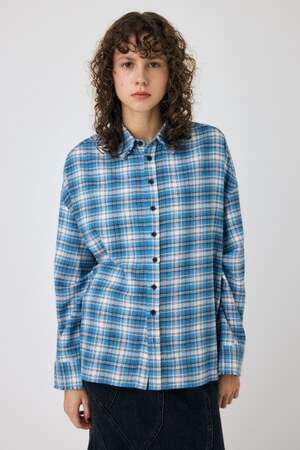BORROWED PLAID シャツ