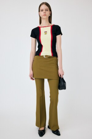 LOWRISE SKIRT LAYERED フレア