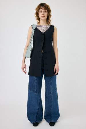 VEST MINI ドレス