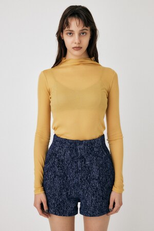 LOOSE FIT HIGH NECK トップス