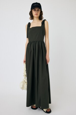 amerge. ribbon shoulder 目新し maxi onepiece 