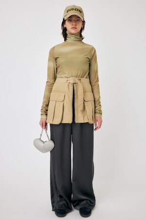 LAYERED CARGO ミニスカート