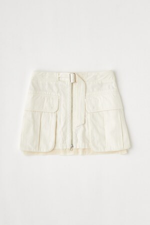 LAYERED CARGO ミニスカート